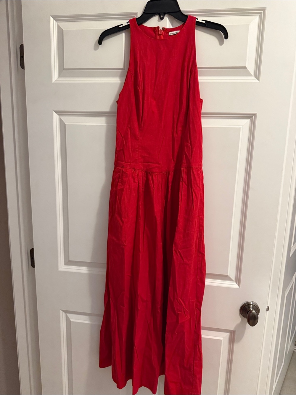 Abercrombie & Fitch Red Maxi Dress